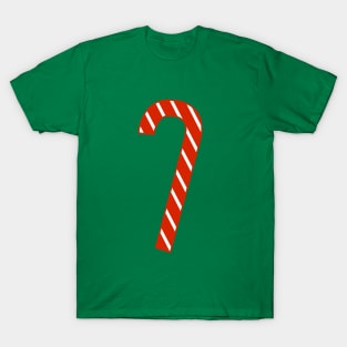 Red and White Candy Cane Digital Art | Christmas Special | illusima T-Shirt